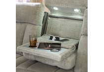 sisal casual transitional recl sofa   