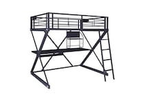 smoky gray bunk beds plsb  