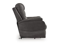 snowfield gunmetal wall recliner   