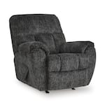 stayfish gunmetal chaise rocker recliner   