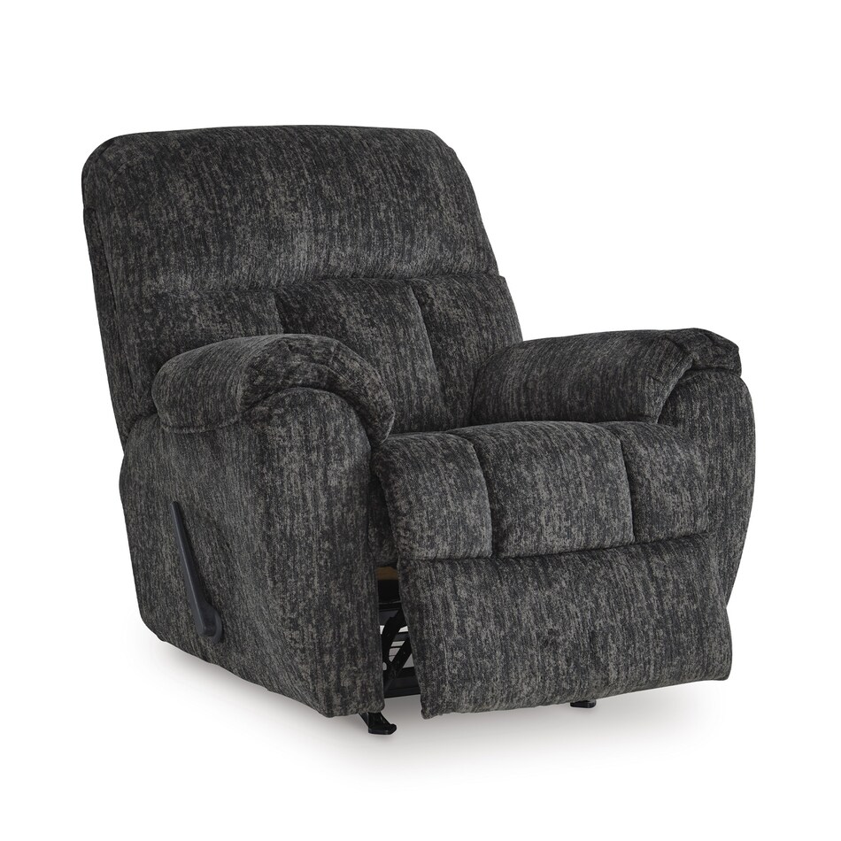 stayfish gunmetal chaise rocker recliner   