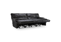 steel casual transitional recl sofa   