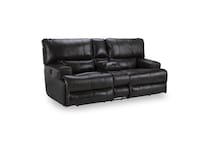 steel casual transitional recl sofa   