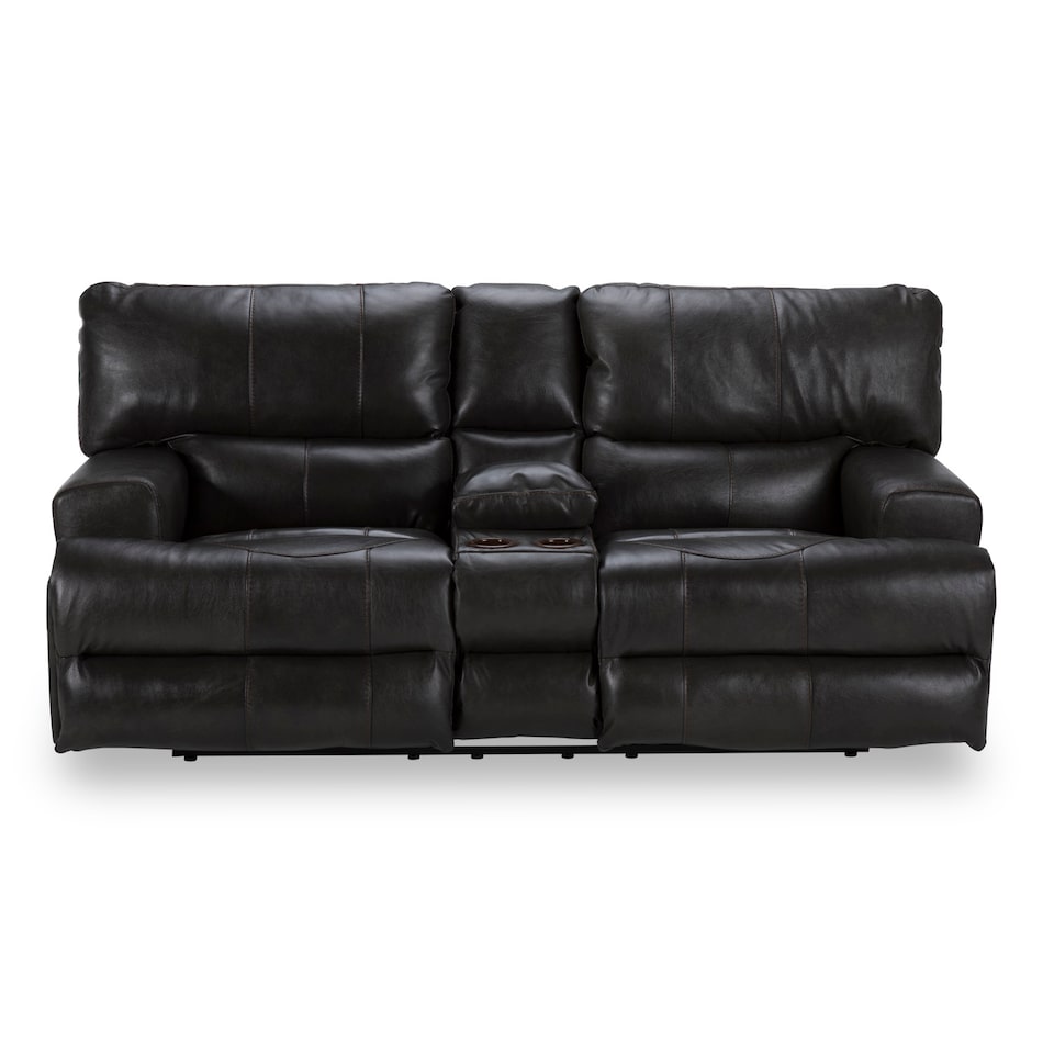 steel casual transitional recl sofa   