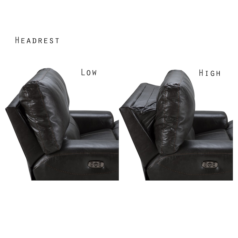 steel casual transitional recl sofa   