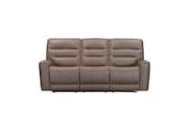 sydney brunette casual transitional recl sofa   