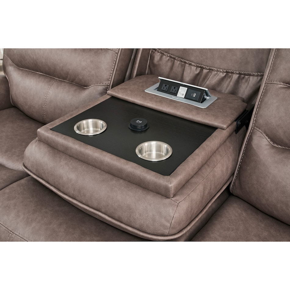sydney brunette casual transitional recl sofa   