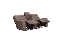 sydney brunette casual transitional recl sofa   