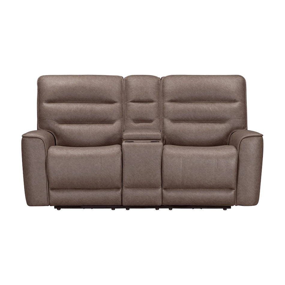 sydney brunette casual transitional recl sofa   
