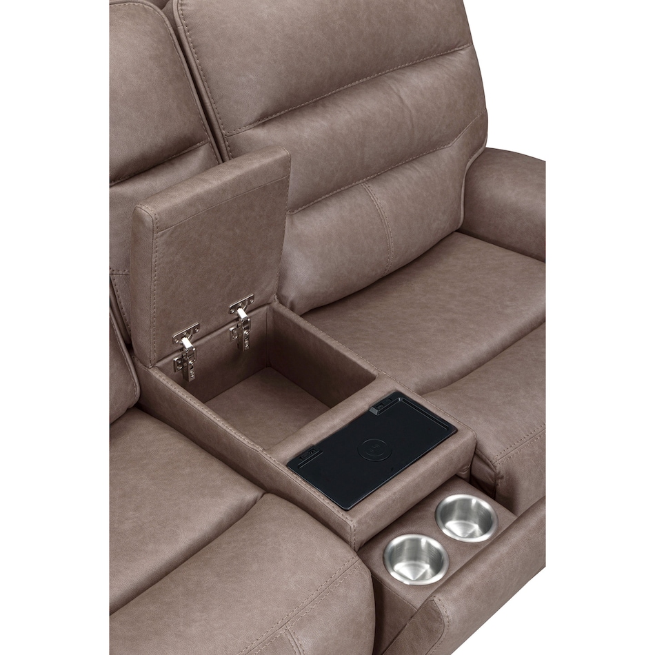 sydney brunette casual transitional recl sofa   