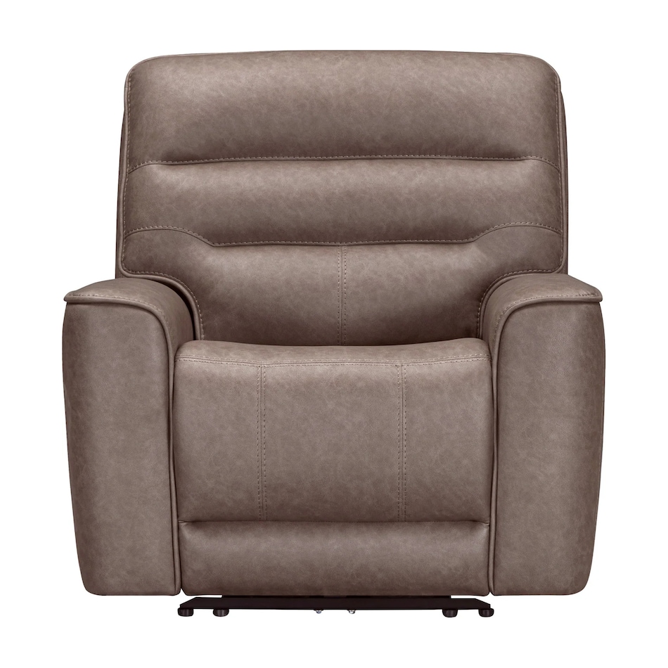 sydney brunette casual transitional recl sofa   
