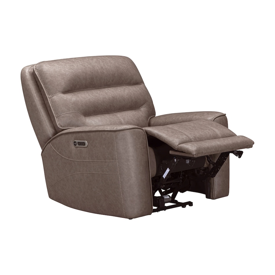 sydney brunette casual transitional recl sofa   