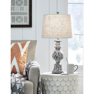 S/2 Macawi Poly Table Lamps