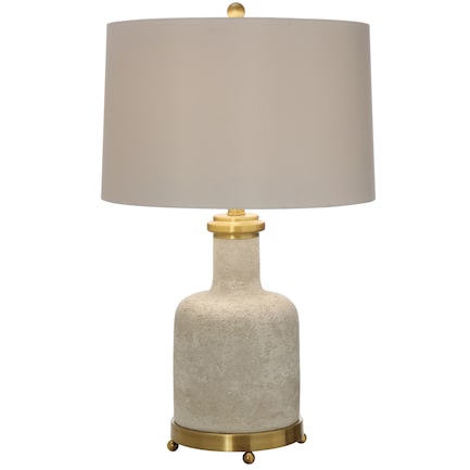 Stone Table Lamp