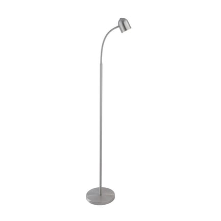 Tiara Brushed Nickel Floor Lamp