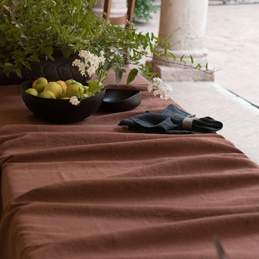 Linen Napkin Noir