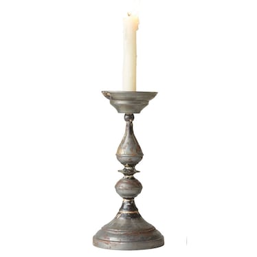 Metal Pillar Candle Holder
