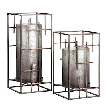 Maverick Set of 2 Candleholders