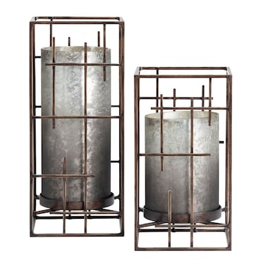 Maverick Set of 2 Candleholders