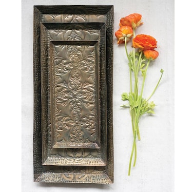 S/3 Copper Metal Trays