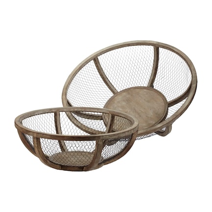 S/2 Wire Atlas Bowls