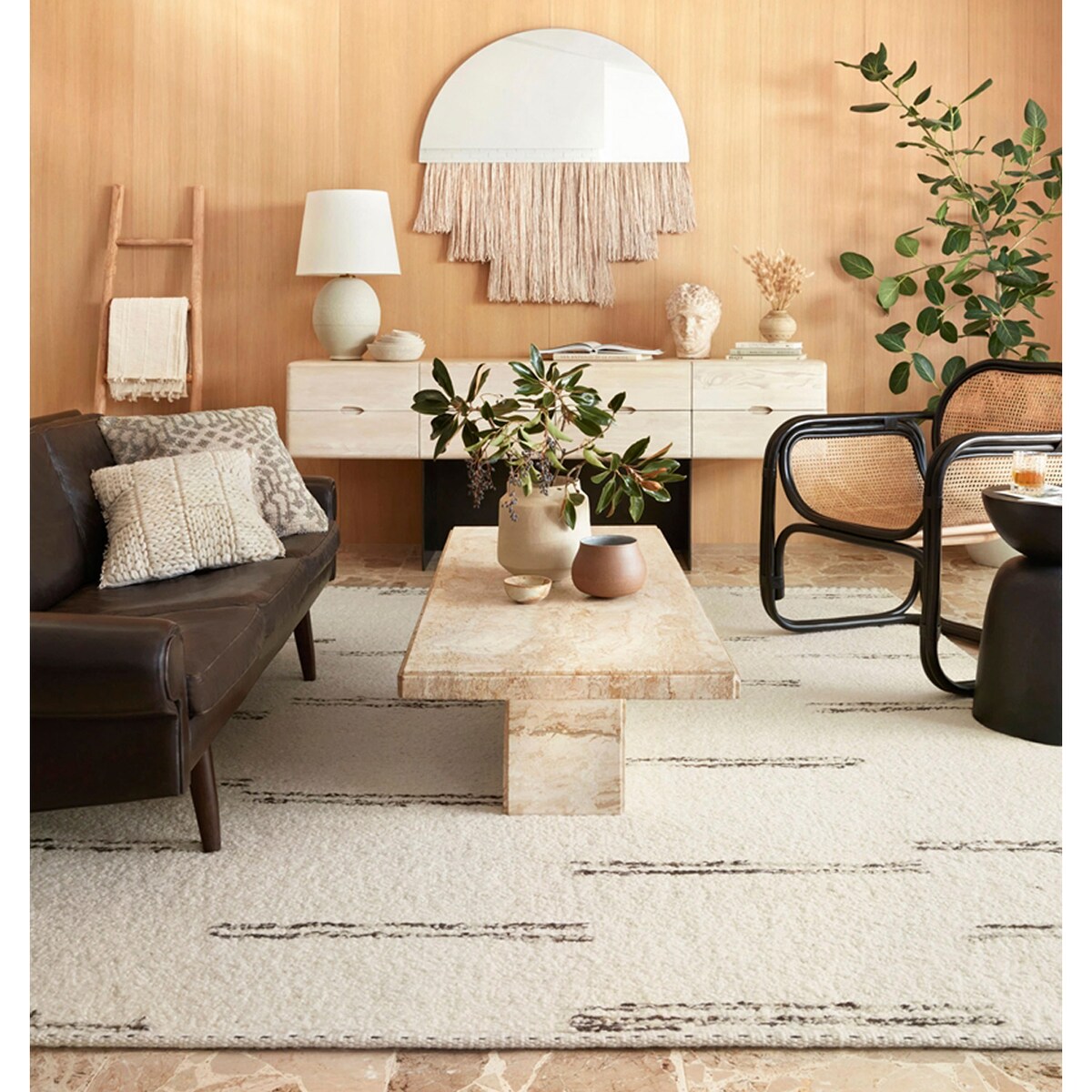 tan area rug   