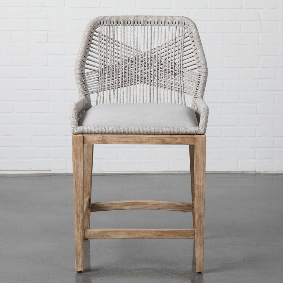 taupe & white august haven   