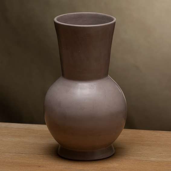 Verso Tadelakt Organic Vase