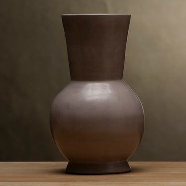Verso Tadelakt Organic Vase