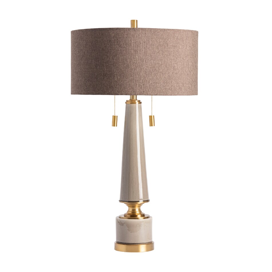 taupe table lamps   