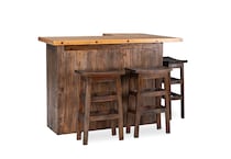 tea brown casual counter height stools   