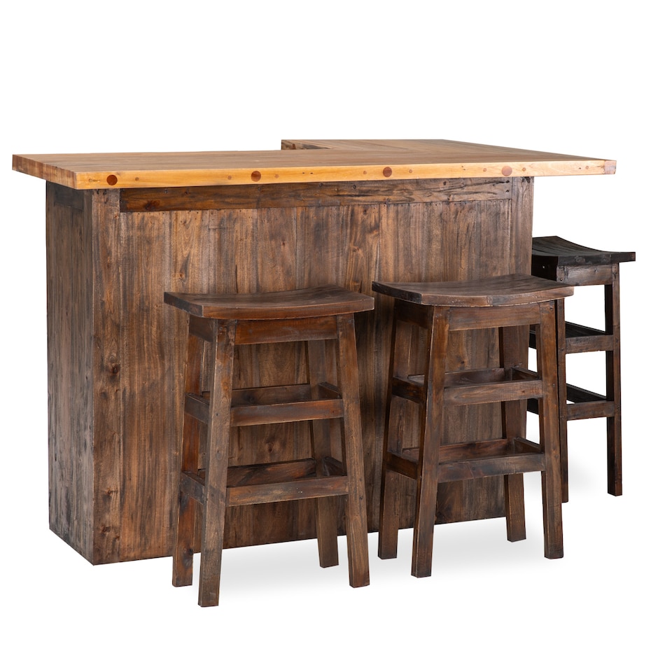 tea brown casual counter height stools   
