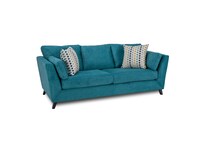 teal casual sofas   