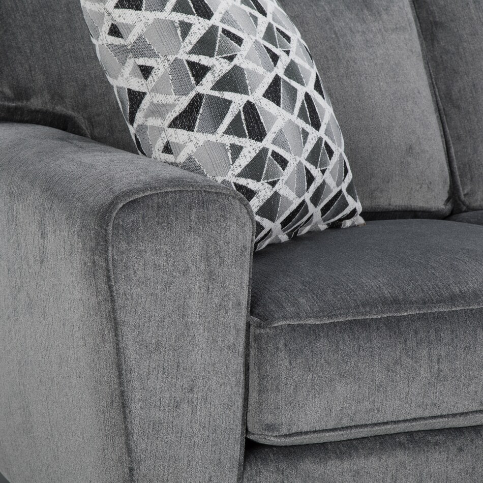 ted charcoal casual sofas jxp  