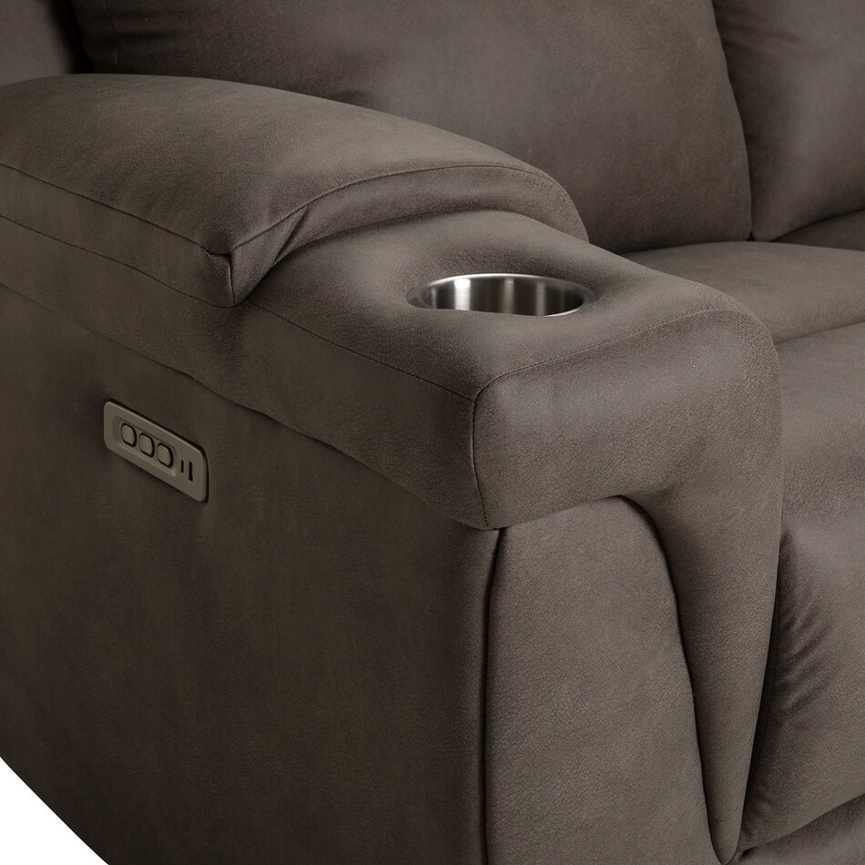 telluride   casual transitional recl sofa   