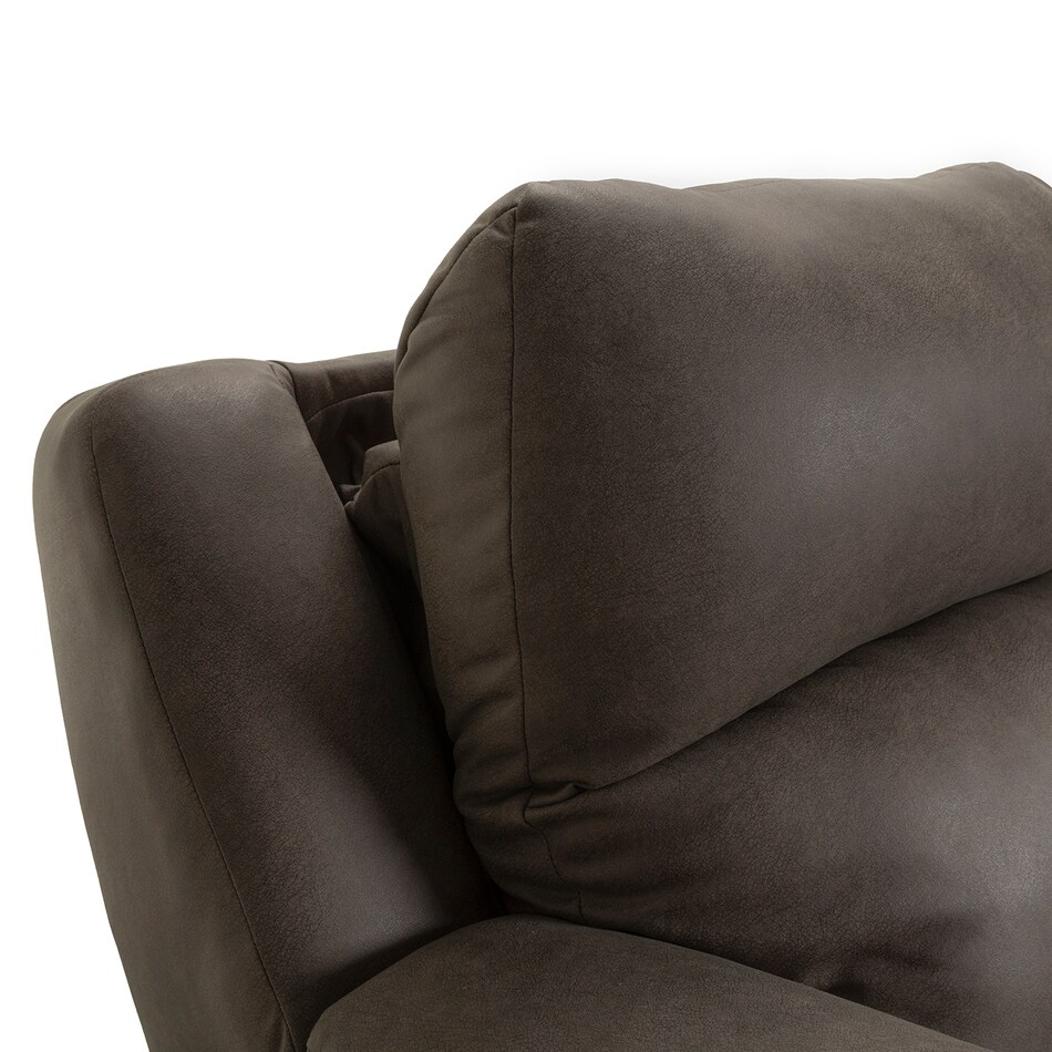 telluride   casual transitional recl sofa   