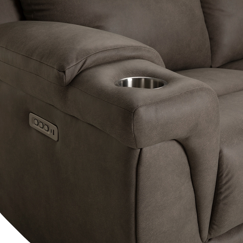 telluride   casual transitional recl sofa   