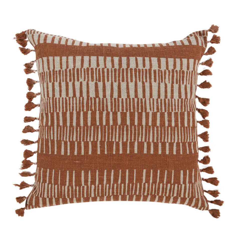 terra cotta august haven pillows etc   