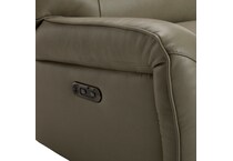 texas sage hps leathermatch sofa   