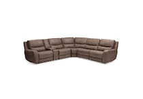 texas slate sectional w recliner mpc  