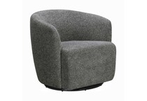 thatch black swivel rocker chair   