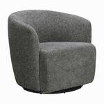 thatch black swivel rocker chair   