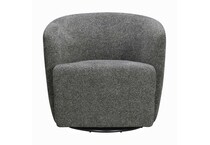 thatch black swivel rocker chair   
