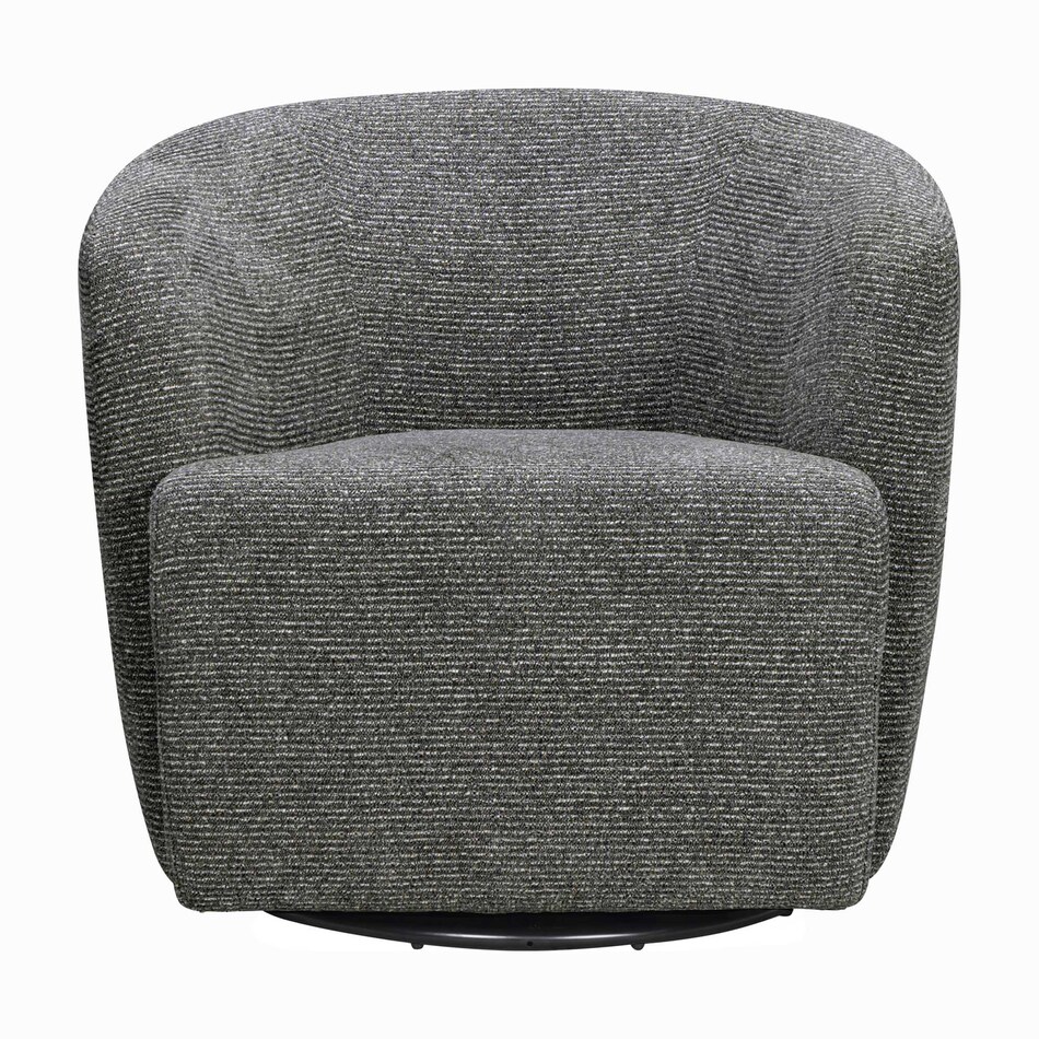 thatch black swivel rocker chair   