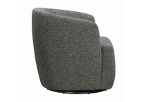 thatch black swivel rocker chair   