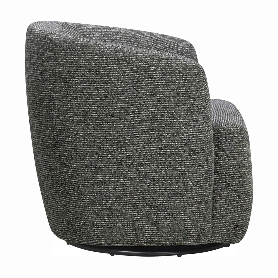 thatch black swivel rocker chair   