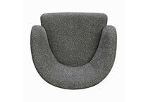 thatch black swivel rocker chair   