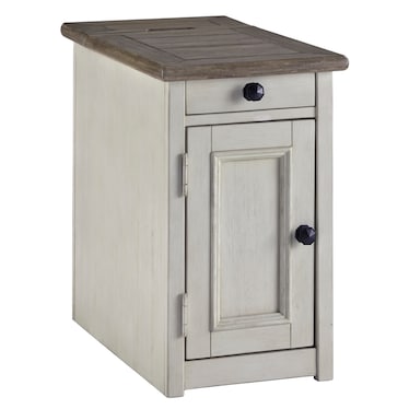 Bursor Power Chairside Table