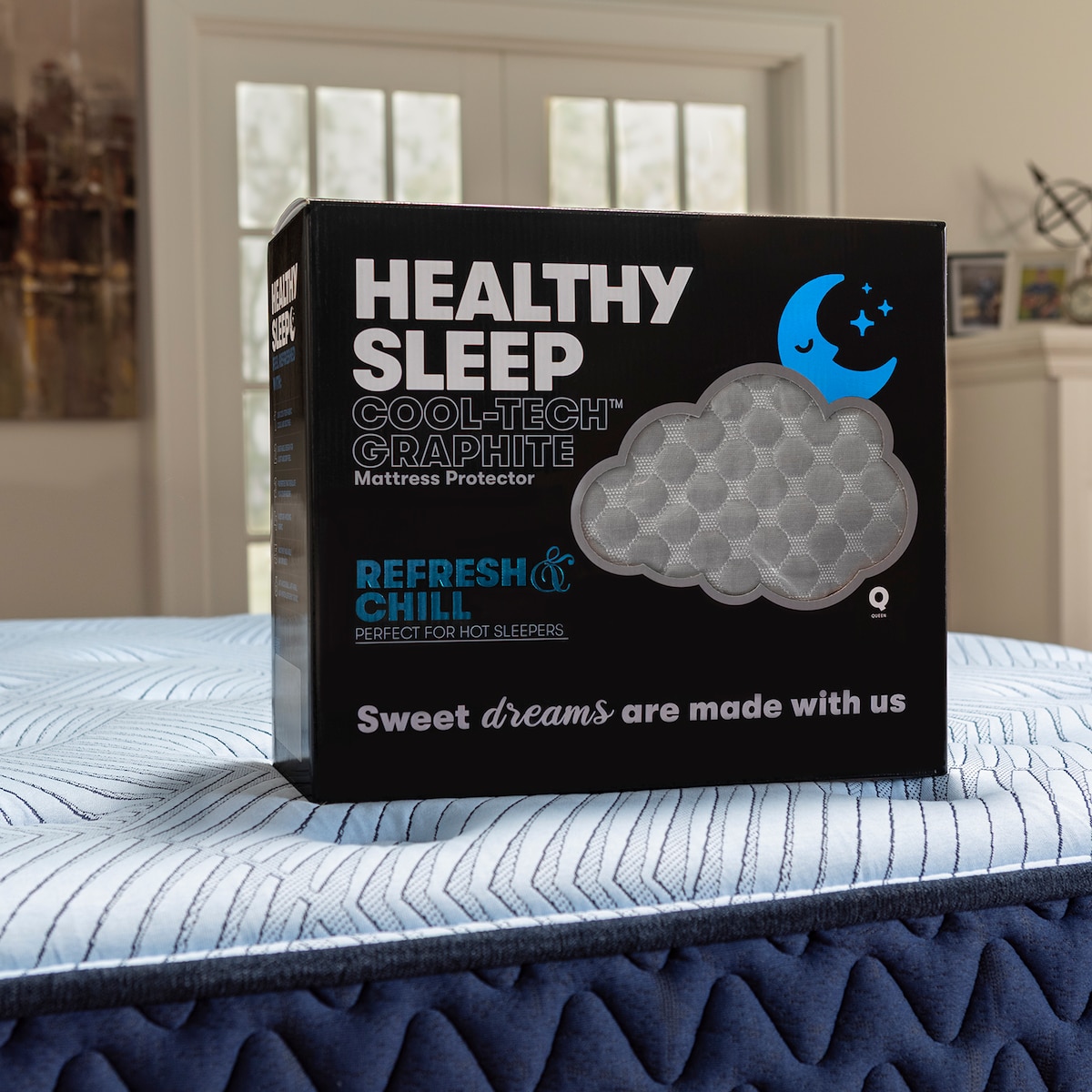 treated mattress pad