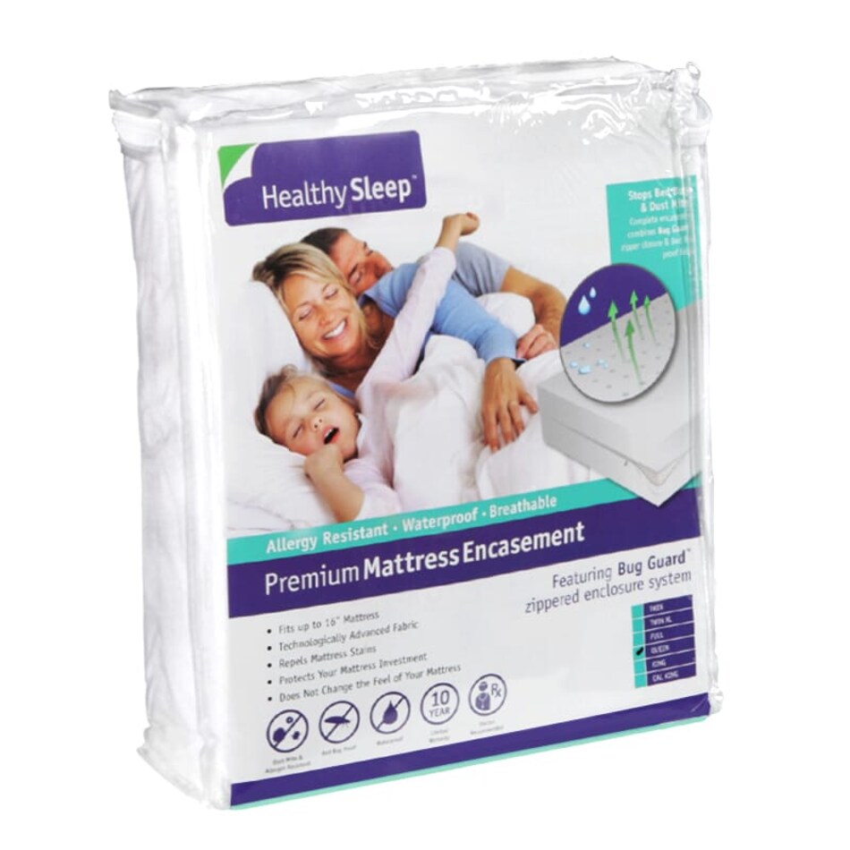 treated mattress pad   
